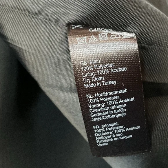 Monsoon Floral Black and Red Women's Jacket, 6 - Picture 5 of 5